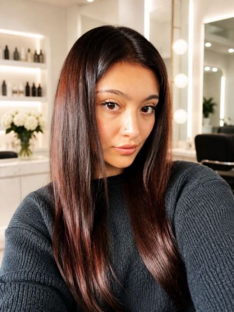 Auburn for Fall brunette hair color by Annette Hunt