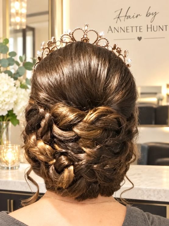 Formal updo by Annette Hunt