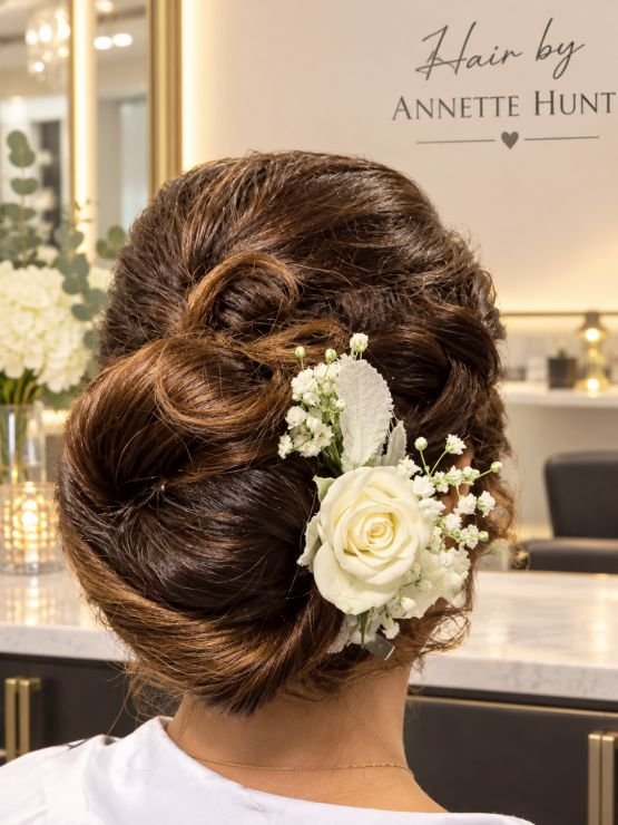 Formal updo by Annette Hunt